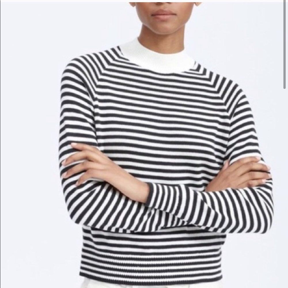 Everlane mock-neck sweater